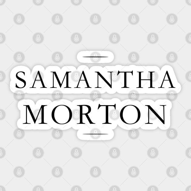 Samantha Morton Sticker by MorvernDesigns